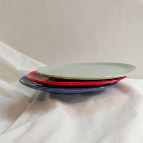 بشقاب سرامیکی رنگی قطر 26 سانتمیتر